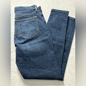 LOFT Straight Leg High Rise Blue Denim Jeans Women’s Size 6/28